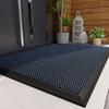Modern Minimalist Entrance Door Mat With Nonslip Rubber For Villa Home And Daily Use