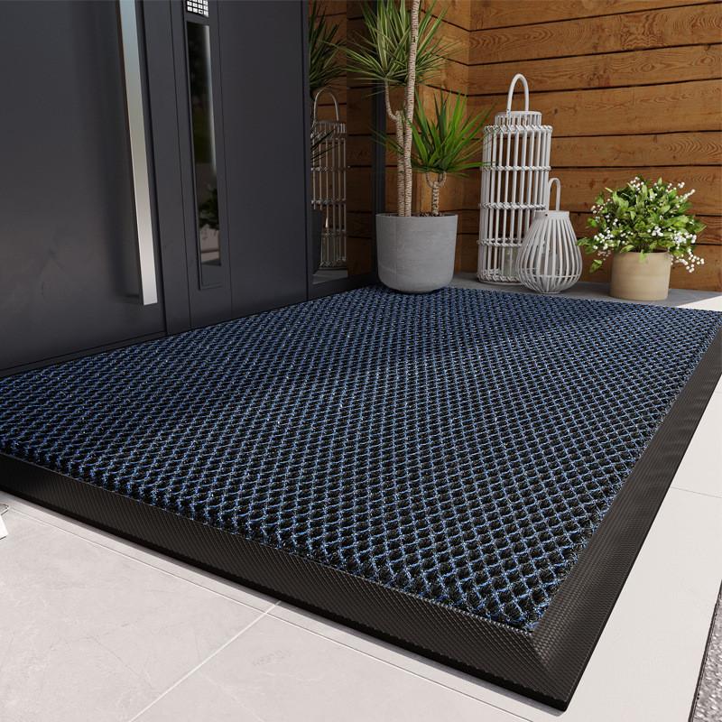 Modern Minimalist Entrance Door Mat With Nonslip Rubber For Villa Home And Daily Use