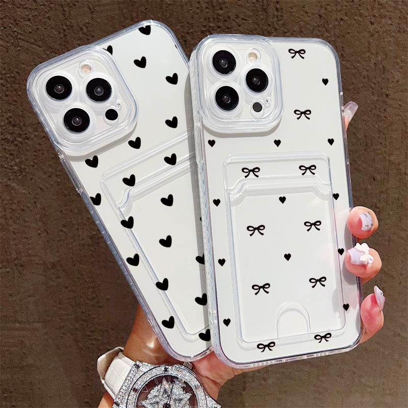 Kartenhalter Brieftasche Hülle für Redmi Note 14 Pro, Realme 8, Samsung A53/A55, iPhone 16, Vivo, Honor, Infinix, Reno – Stoßfest & Schlank