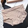 9908 Mid-Waist Ice Silk Women's Underwear - Solid Colors