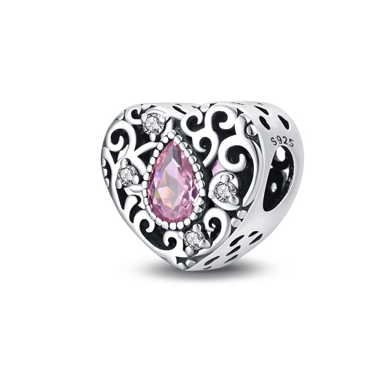Genuine Copper Classical Lotus Butterfly Angel Cross Dragonfly Pink Purple Charm Bead Charms Bead Charms Compatible With Pandora Authentic Bracelets D