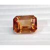 11-13 Ct Natural Padparadscha Sapphire Emerald Cut Beautiful Loose Gemstone