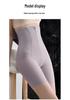 High Waist Jacquard Zipper Hip Lifting Tummy Control Plus Size Seamless Boyleg Shaper Panties for Women