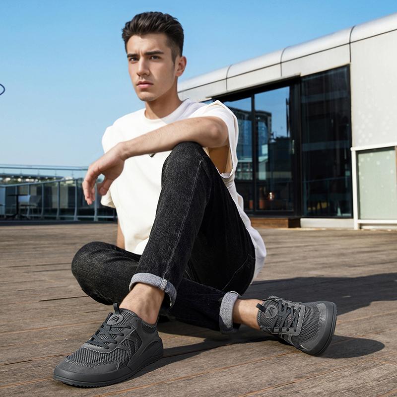 Breathable Upper Men’s Extra Wide Toe Feet Nose Minimalist Barefoot Shoes Sneakers Footwear For Man With Wide Nose Orthopedic Sh