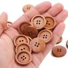 Thin Edges Retro Handmade Sewing Jackets DIY Round Sewing Accessories Crafts Buttons Pants Button