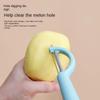 New P-type Peeler Scraper Stainless Steel Fruit and Vegetable Kitchen Multifunctional Potato Peeler
