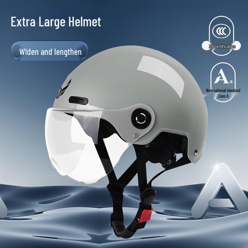 MYARMOR Extra Large Motorcycle & Electric Vehicle Half Helmet