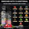 Liposomal NAD Supplement. Longevity Formula NMN Supplement Alternative. 120CT Advanced NAD+ Resveratrol