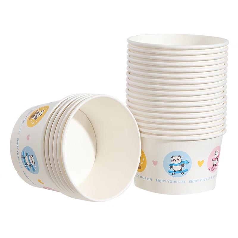 Meiliya Thickened Disposable Paper Bowls