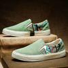 Fashion Printing Men's Casual Shoes Spring Autumn Low-Top Sneakers Canvas Elegant Leisure Work Without Leather Common Male Shoe New In