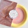 Magnetic Camellia Mobile Phone Airbag Bracket Electroplating Metal Love Pearl Advanced Sense Desktop Watching Drama Chasing Bracket