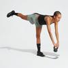 adidas Aeroready Sport Minimalistyczne Wygodne Miękkie Szorty Dwa w Jednym Casualowe Szorty Damskie Srebrnoszare Zielone JN1364