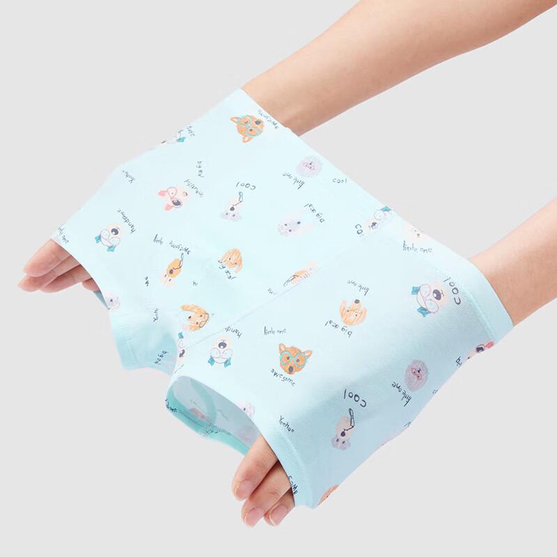 YEEHOO Jungen 5A Antibakterielle Baumwollmischung Boxershorts 5er-Pack