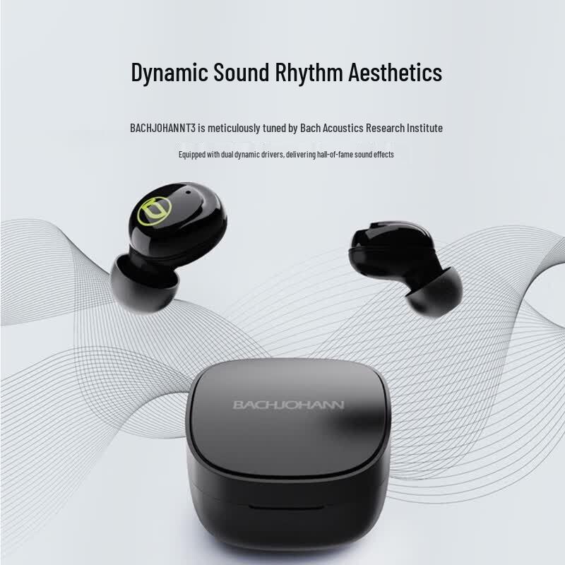 Bach Johann T3 True Wireless In-Ear Sports Earbuds