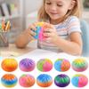 With Steamer Dumplings Squeeze Toy Rainbow Color Squeeze Toy  For Stress Anxiety Relief