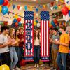 Vertical Independence Day Banner 250 Years of Liberty Outdoor Indoor Hanging Decoration for Patriotic Celebrations and Events