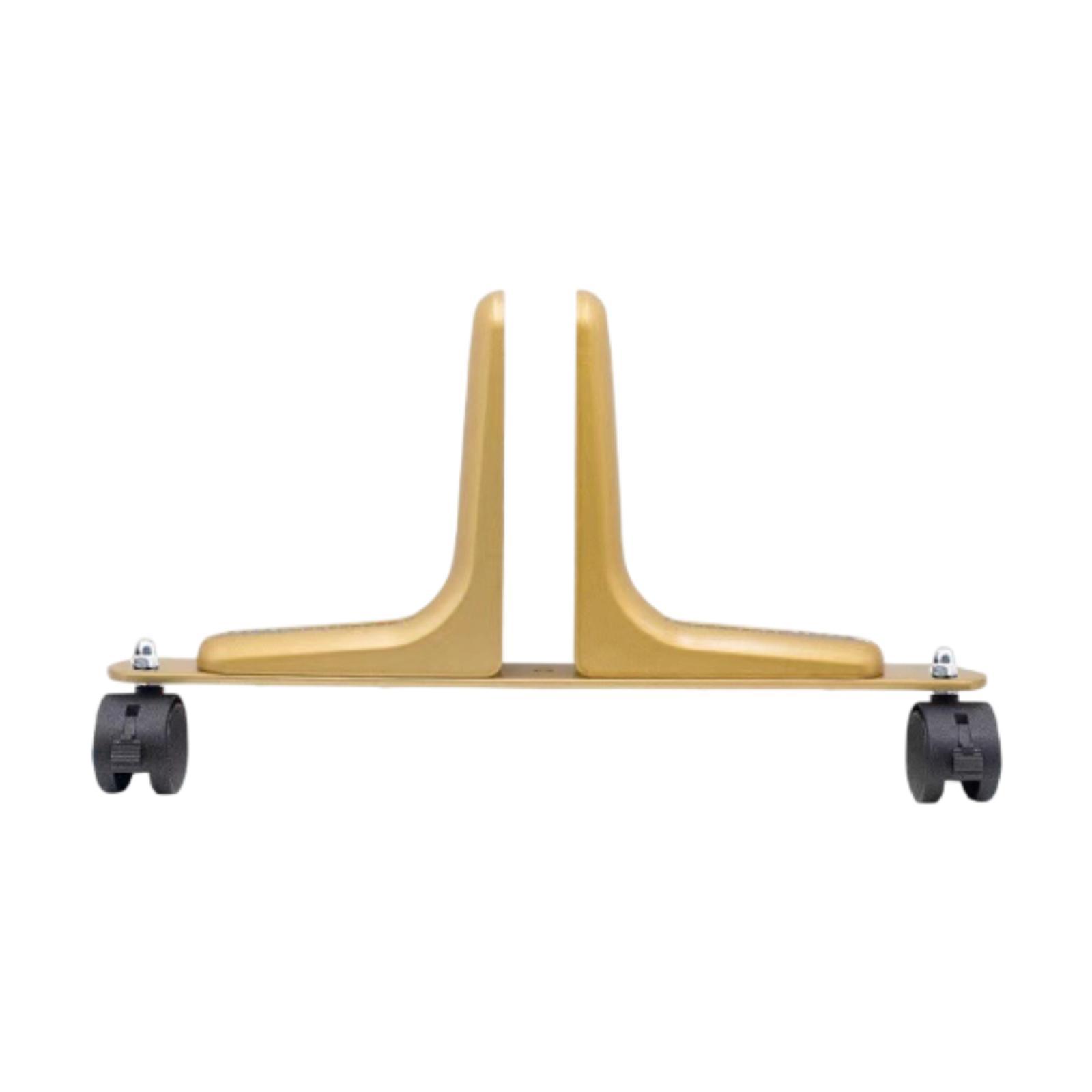 

Aluminum Alloy Mobile Screen Holder Easy Installation Folding Partition Stand Base for Bedroom Hotel Home Use Shopping Mall золотий