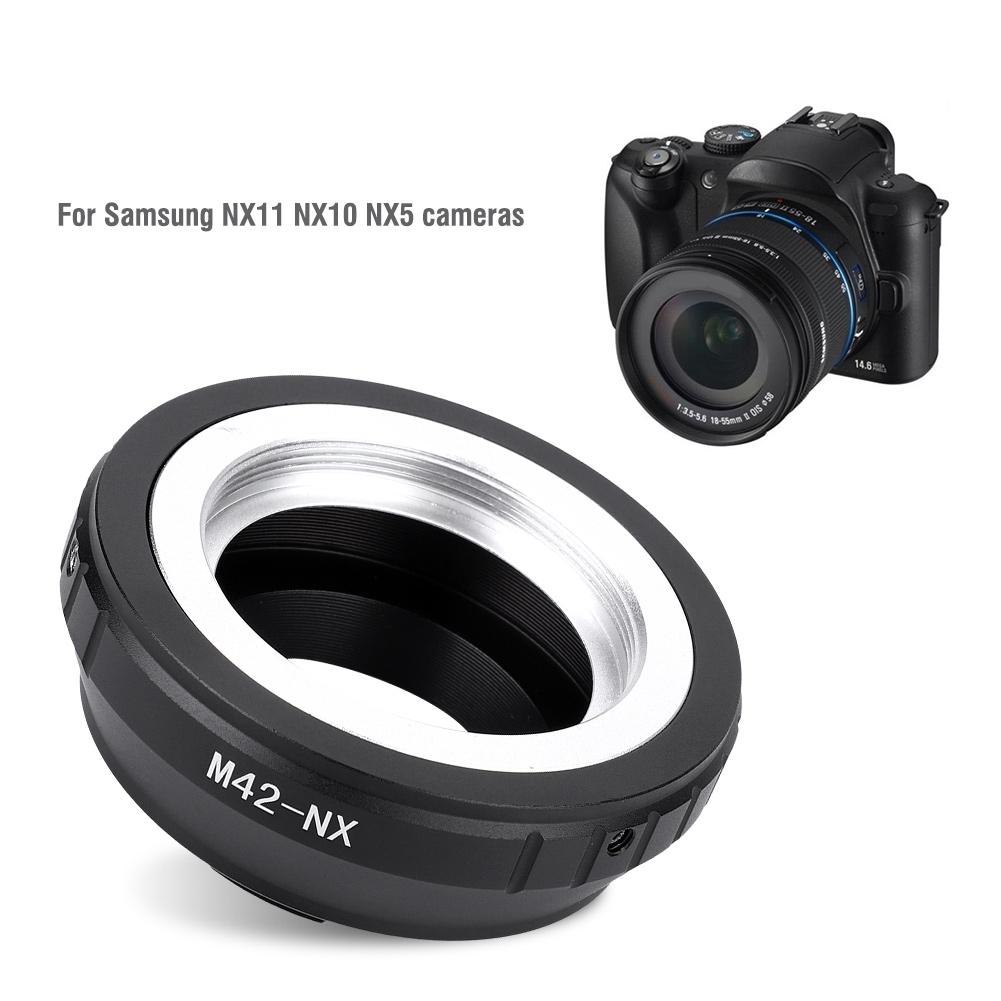 M42-NX Objektív so závitom M42 Krúžok adaptéra objektívu s bajonetom NX pre príslušenstvo Samsung