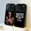 F-Fighter C-Charles Oliveira Do Bronx Phone Case For iPhone17,16,15,14,13,12,11,Pro,MAX White Matte Shockproof Cover