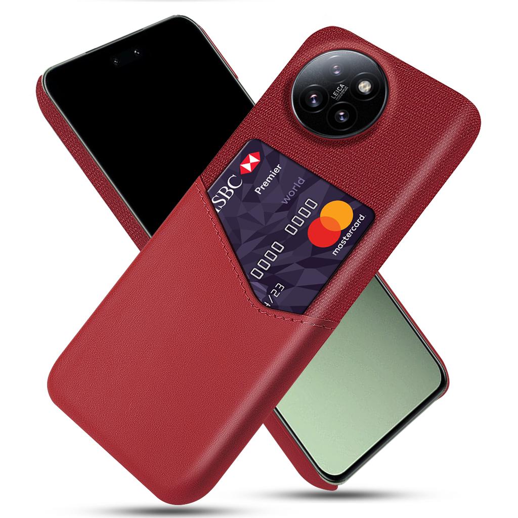 For Xiaomi Civi 4 Pro 5G/14 Civi 5G Case Leather+PC Cloth Texture Phone Cover with Card Slot