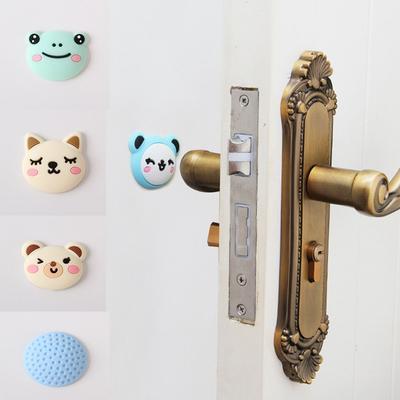 Mute Anti-crash Pad Self Adhesive Wall Protector Door Handle Bumper Door Stopper Doorstop