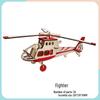 Children's Handmade Wooden Airliner Model 3D Puzzle Educational Toy