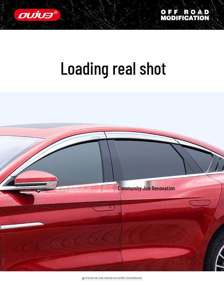 BYD Han DM DMi Rain Guards & Ev DMp Window Deflectors: Trim Accessories