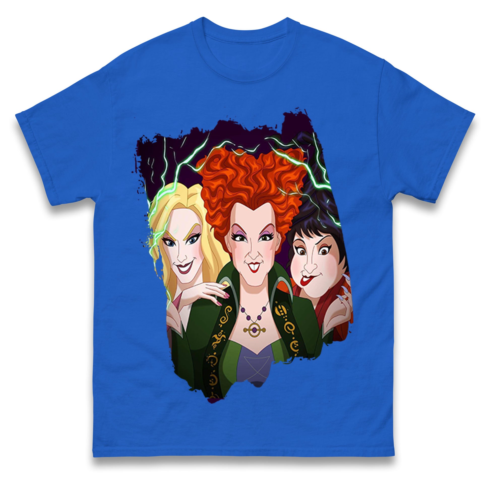 

The Sanderson Sisters Scary Halloween Mens T Shirt Womens Tops Teess M