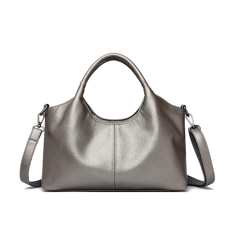 2025 Trendy Handbag, Fashionable Women's Shoulder Bag, Gift for Mom, Casual Crossbody Bag, Versatile Shopping Bag with Zip Closure