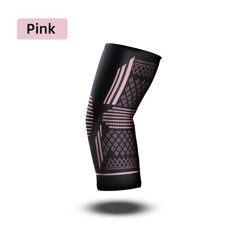 Elbow Support Gym Fitness Compression Elbow Brace Knitted Nylon Breathable Elbow Guard Golf Basketball Tennis Elbow Pad Support Sleeve