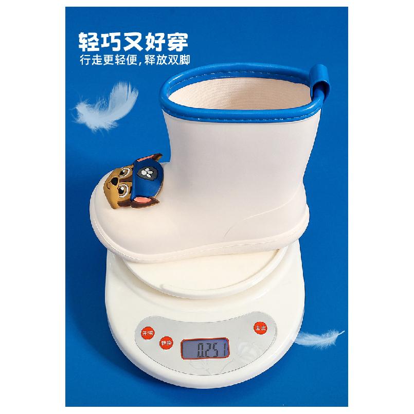 Paw Patrol Children's Rain Boots Boys Baby Non-Slip Rain Boots Girls Students Rainy Day Waterproof Water Shoes Toddler Rubber Shoes