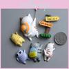 Creative Cats Back View Magnetic Refrigerator Decor For Home And Decor Office