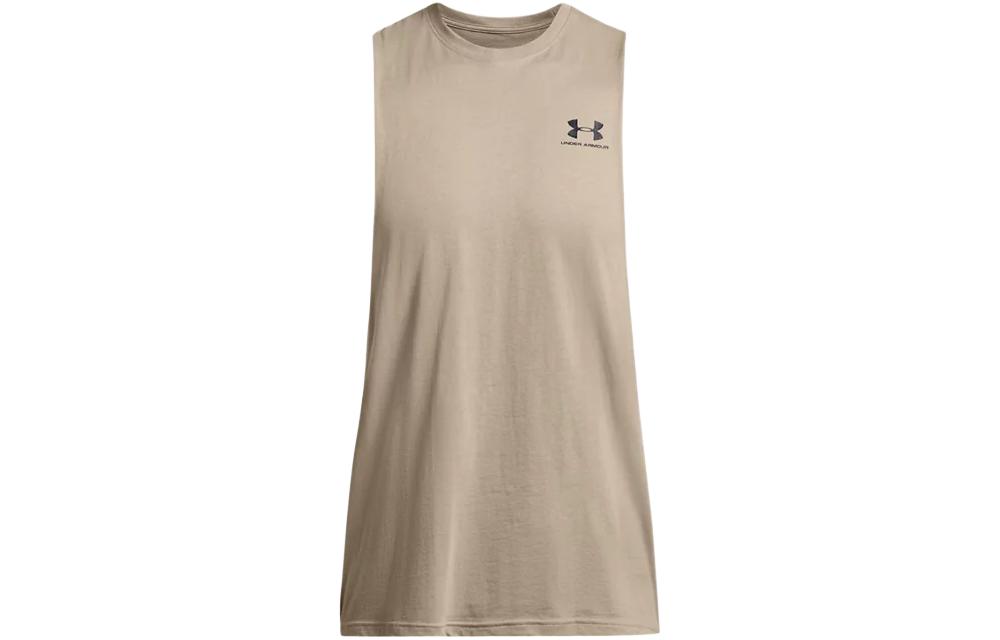 Under Armour Tank Top Men s Khaki 1329286-203 XXL