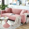 Sitzbezug aus Polarfleece, einfarbig, für Wohnzimmer, elastischer Sofabezug, Eckcouchbezug, Schonbezug, Sofaschutz