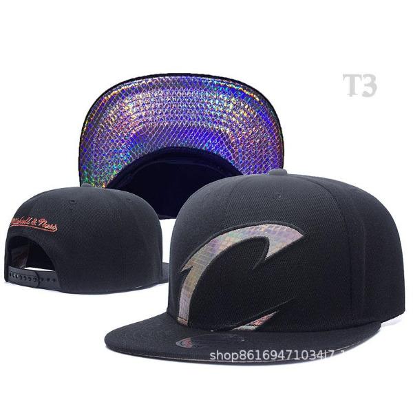 Cappellino da baseball a visiera piatta NBA Cavaliers James Stesso Bordo Piatto Cappello a visiera piatta Hip Hop Bordeaux Cappello Hipster da Uomo e Donna