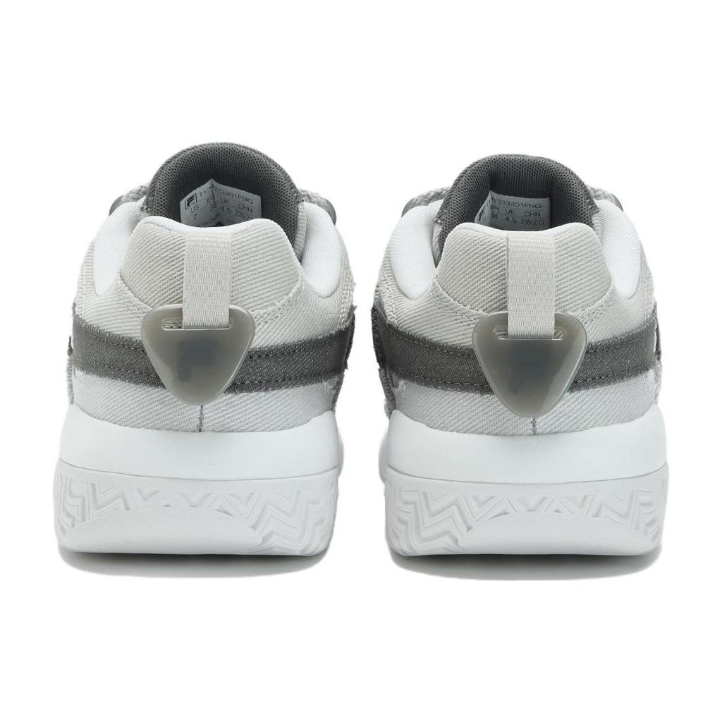 Fila Women's Barricade Basketball Shoes Grey White T12W333201FNQ