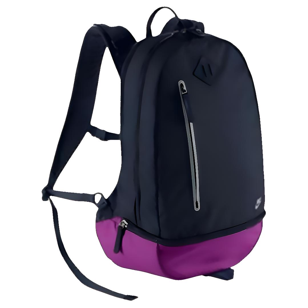 Nike Sports Casual Zipper Backpack Unisex Backpacks Black BA5062-451 Black