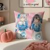 AAlya Sometime Hides Her Feelings in Russian Cushion Cover Pillowcase Short Plush Invisible zipper Room Sofa Cushion Cover