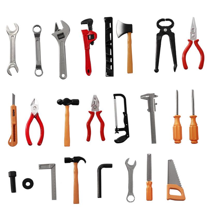 Kids' Pretend Play Tool Set - DIY Toy Screwdriver & Hammer