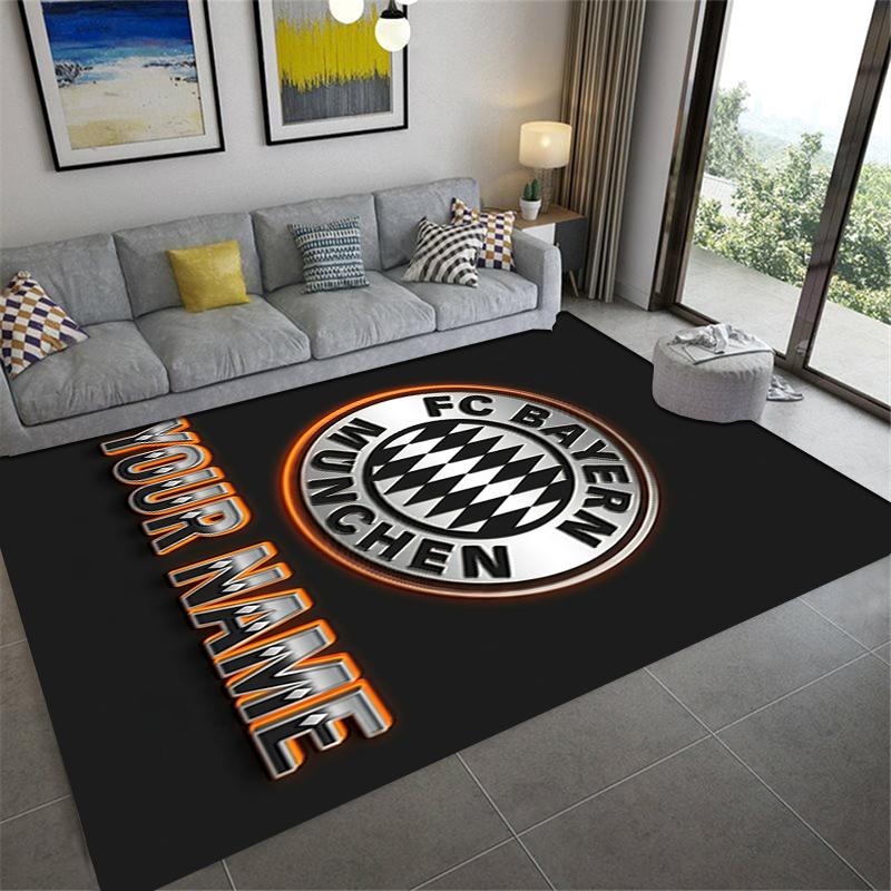 Custom Name Bayern Munich Carpet Rug for Living Room Bedroom Home Sofa Decoration,Kids play Non-slip Floor Mat