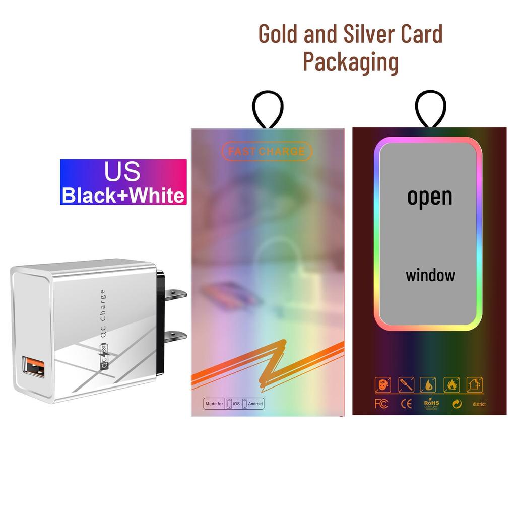 Colorful Multi-Port 4 USB Travel Charger 5V/2.4A Fast Charging, Australian Standard