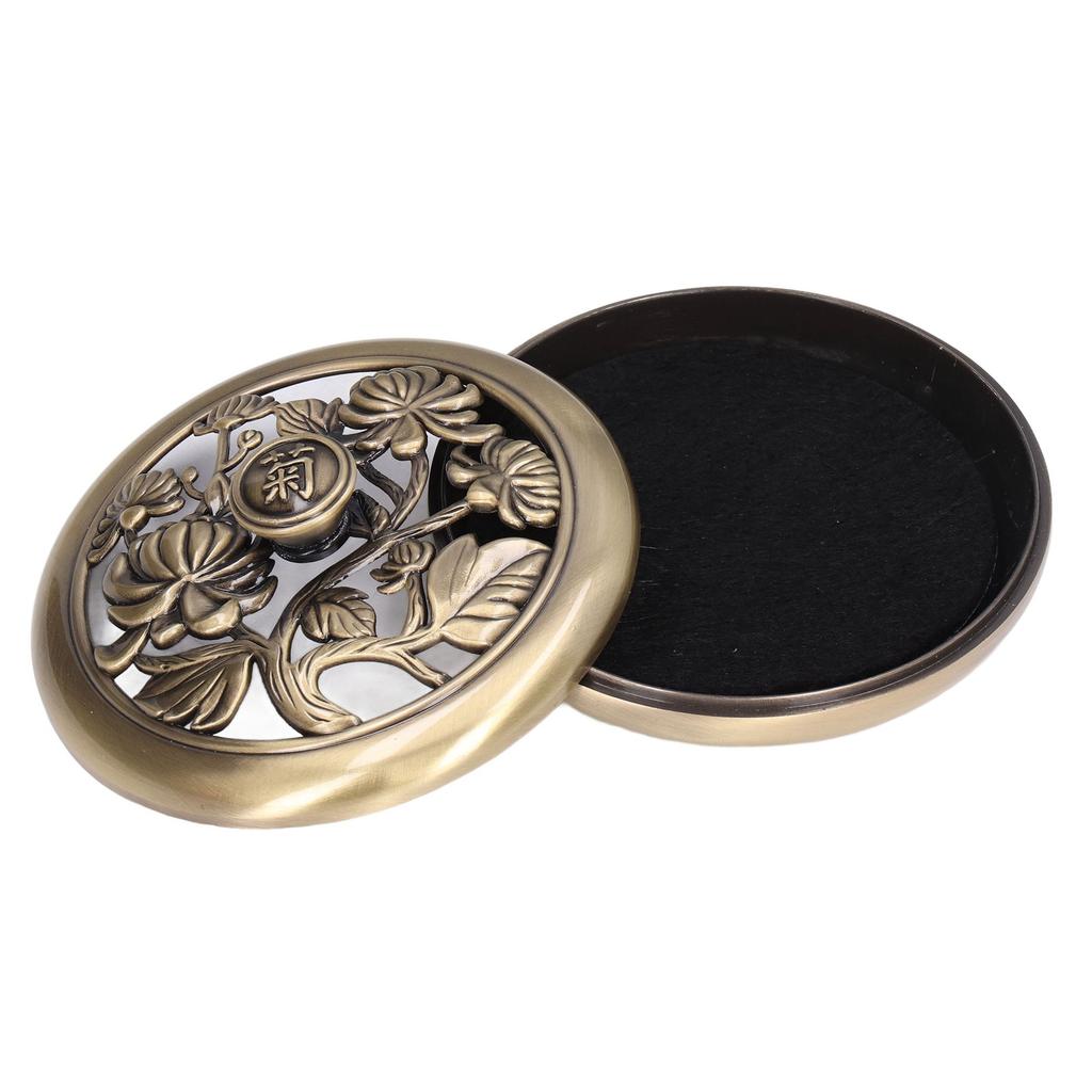 Coil Incense Burner Tray Vintage Incense Bowl Holder Metal Alloy for Living Room Bedroom Office