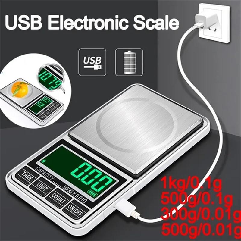 High Precision 0.01g 0.1g Digital Plam Scale Jewelry Scale LCD Display Portable Mini Digital Pocket Balance Weight Gram Scale