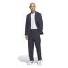 Adidas Premium Regular Fit Double Knit Tailored Open Hem Pants In Legend Men's Full-Length (KQD58) Ink/Black (JM2097)