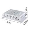 Mini HIFI 2.1 Channel Power Amplifier Subwoofer AMP for Home Desktop/Car/Marine Stereo Audio Amplifier Speakers