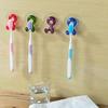 New Fashion Home Bathroom Toothbrush Suction Holder Rack Wall Mount Hang Stand