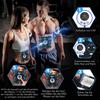 EMS Abdominal Pad, 8-Pack Abs Muscle Stimulator, USB Rechargeable Full-Body Toning Device for Home Use