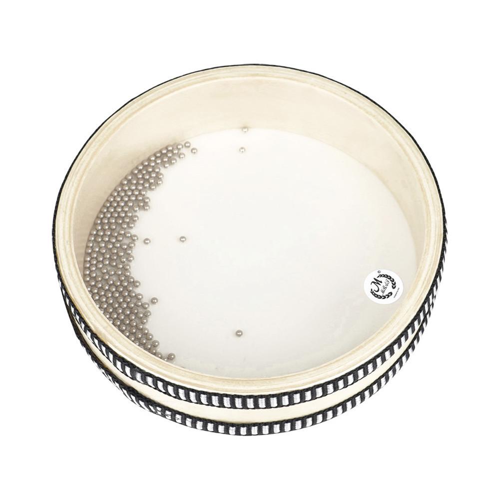 Sy-83 6-inch Ocean Drum Double-sided Transparent Wooden Musical Instruments