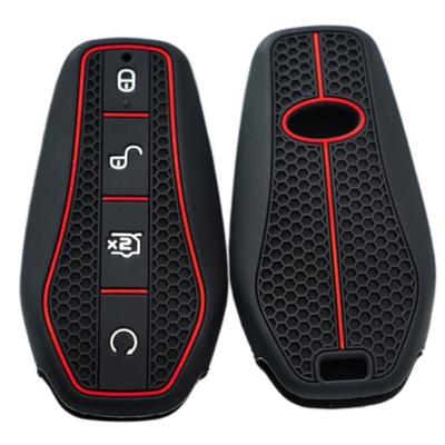Silicone Car Key Case Cover Protector For Byd Han Ev Tang Dm/Qin Plus/Song Pro/Max/Yuan Dolphin E2 Auto Key Car Accessories