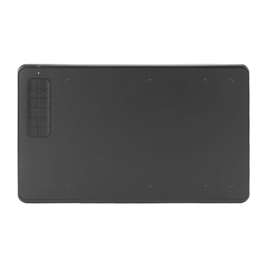 Graphics Drawing Tablet 10x6 Inch Large Area with 8192 Pressure Level Pen 12 Hot Keys Drawing Tablet for Writing Design